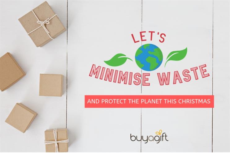 Buyagift aims to reduce waste over the festive season