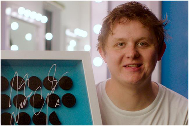 Oreo: pop star Lewis Capaldi is selling biscuits he has licked 