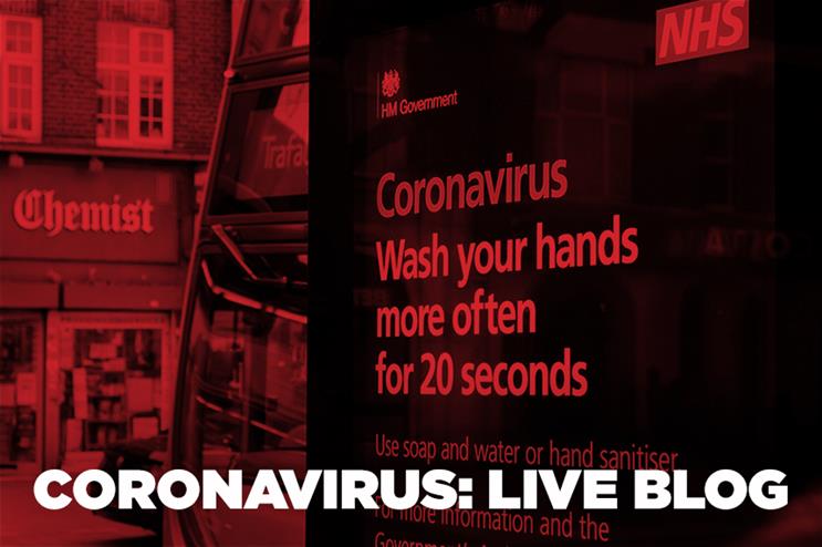 Coronavirus live blog: The impact on PR and comms