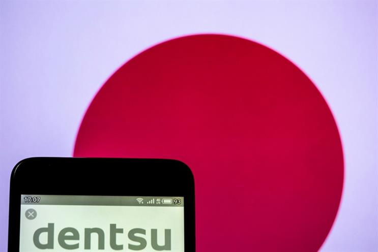 Dentsu: business decline was less severe in home market of Japan