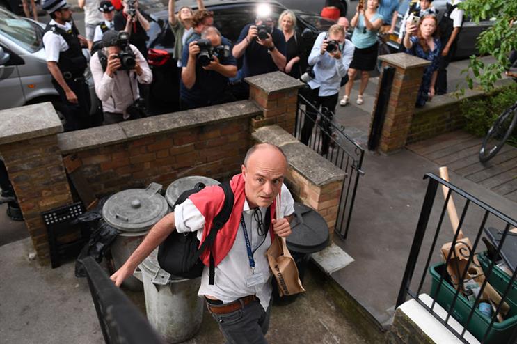 Dominic Cummings, who was Boris Johnson’s most senior advisor until his departure from Downing Street in November 2020 (Pic credit: Getty)