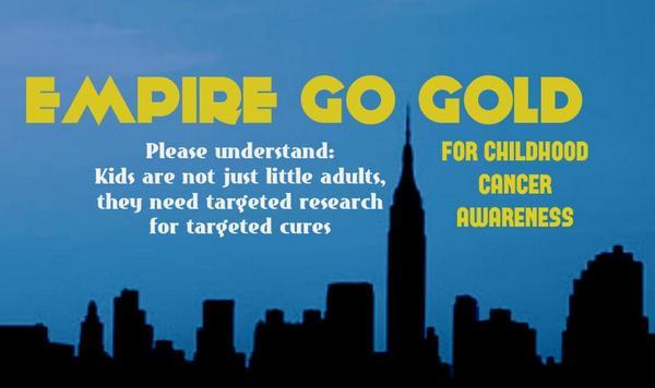 Empire State Building, childhood cancer groups joust on social over #EmpireGoGold effort