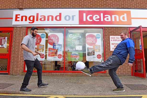 England or Iceland: The frozen food chain's Leicester store