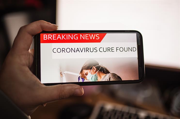 Government communicators are fighting a running battle against fake coronavirus news (pic credit: MarioGuti/Getty Images)