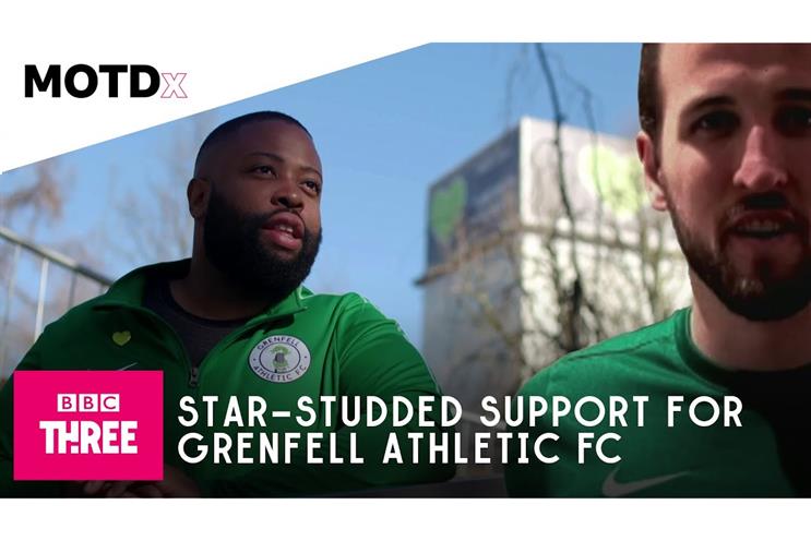 Fabric of the Community, W Communications and Brothers & Sisters for Grenfell Athletic FC