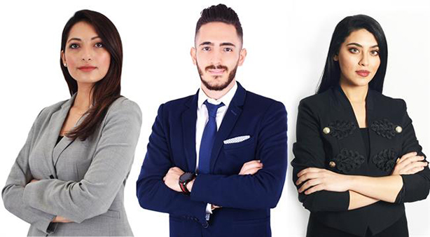 Dalia Baddar, Mohammad Al Sayed and Mirna Tamimi have joined the new Dubai PR firm 