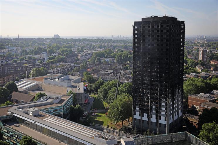 Grenfell insulation firm Kingspan used two lobbying firms in the wake of the fire (pic credit: Getty)
