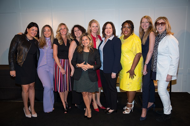 Honorees celebrate empowerment at PRWeek's Hall of Femme event Weds (Pic: Erica Berger).