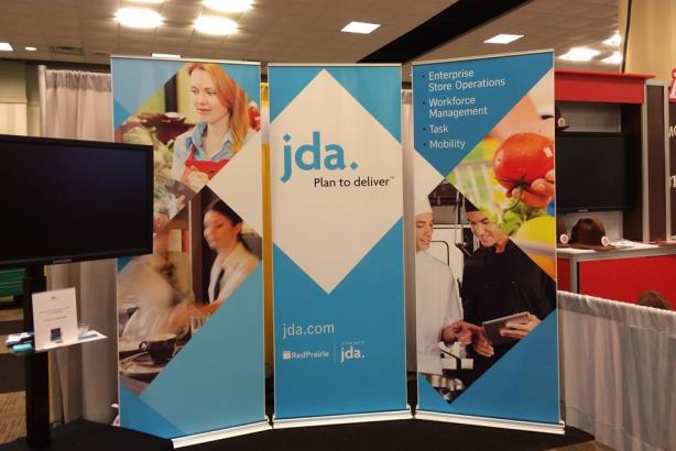 JDA's booth at the recent MUFSO Conference in Dallas