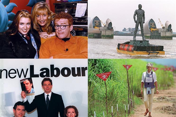 The Big Breakfast, New Labour, Geri's dress, floating Jacko down the Thames... 10 best PR campaigns of the 1990s