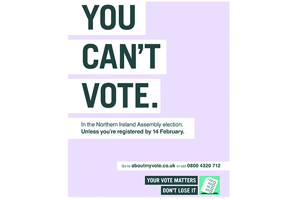 Case study: Northern Ireland Assembly's successful campaign to increase voter turnout