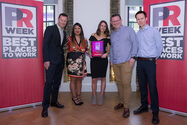 Best Places to Work UK 2018 winners - Mid-Sized Agency (bronze): Octopus
