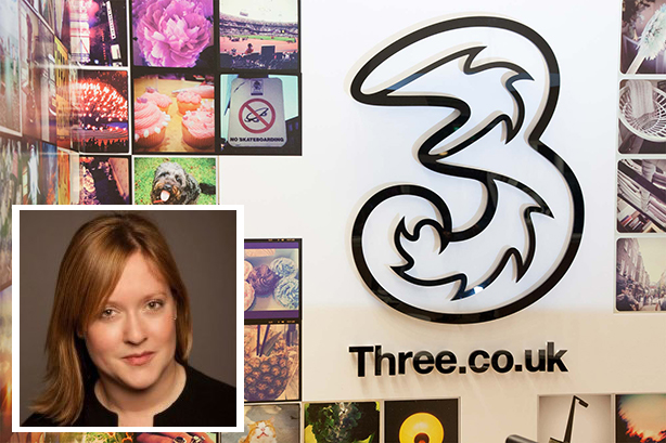 Three's new head of PR and social, Laura Wilkinson-Rea