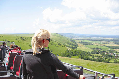  South Downs National Park Authority: Persuading people to take public transport (Credit: Transport Marketing)
