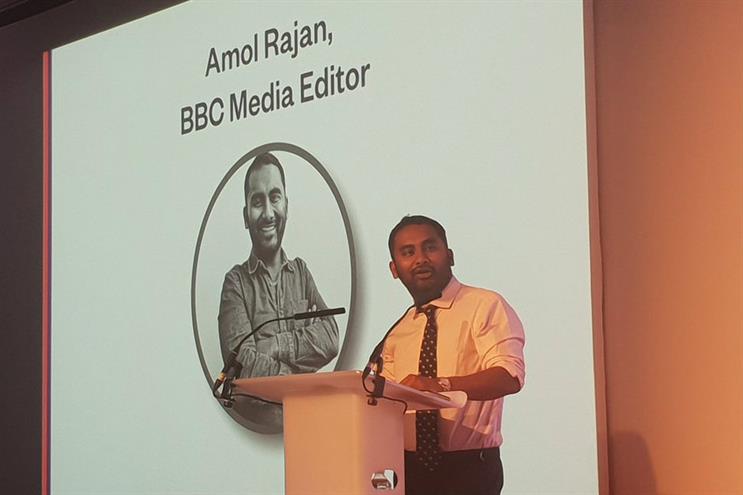 Amol Rajan: 'We've lost control of public narratives'
