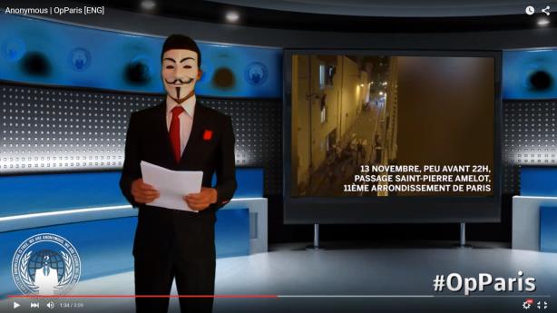 Anonymous' call to arms posted in numerous languages on YouTube