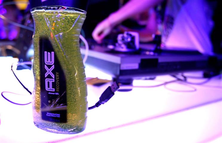 The firm's work with Axe will include product launches.