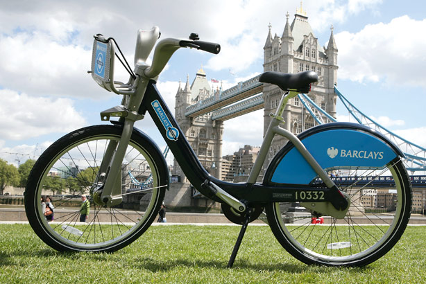 Barclays Bikes: Set to be promoted by Grayling through a series of roadshows