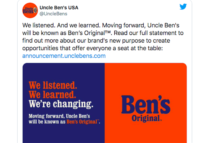 Inside The Rebrand Of Uncle Ben S Rice Pr Week