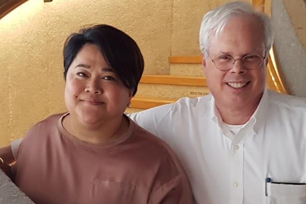 L-R: Cathy Feliciano-Chon and Peter Finn