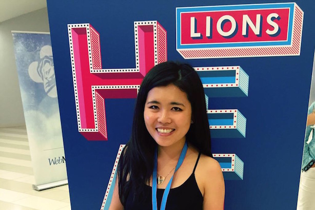 Young Lions Health Award winner Cece Chu. 