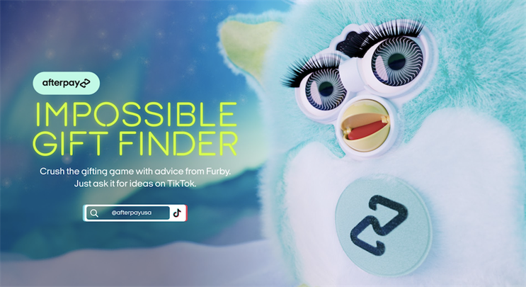Furby and Afterpay's Impossible Gift Finder campaign. 