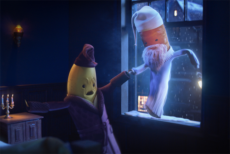 A Christmas Carrot: Kevin returned in Aldi's Dickensian-style campaign this year