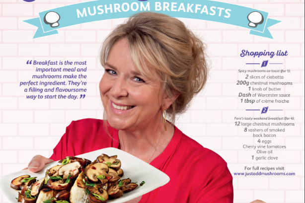 Fern Britton becomes the new face of mushrooms in £2.4m Kindred campaign