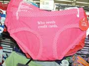 Panties ploy is latest low at Wal-Mart