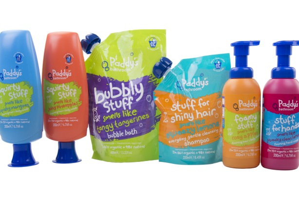 Ella's Kitchen founder appoints Mischief to launch Paddy's Bathroom range