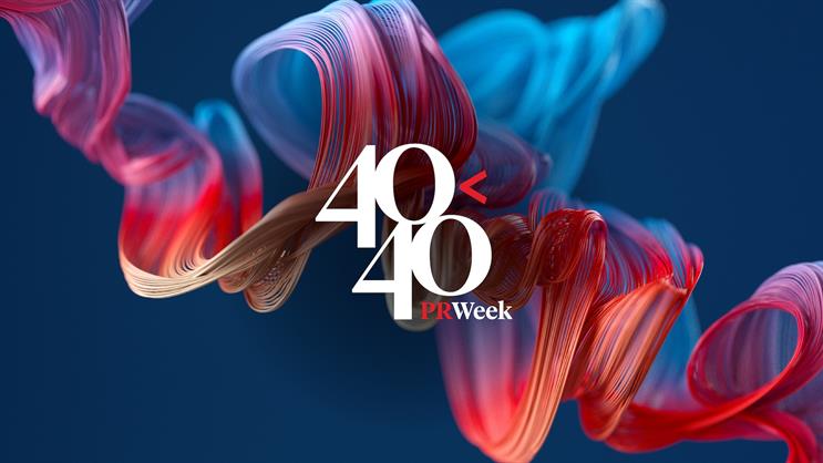 PRWeek 40 Under 40 logo