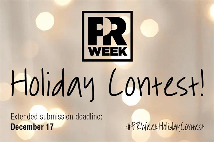 PRW holiday contest extended deadline