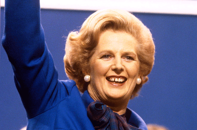 Margaret Thatcher by Rex