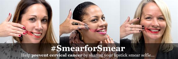 Up to 26 million people see Smear for Smear lipstick selfie campaign in 24  hours | PR Week