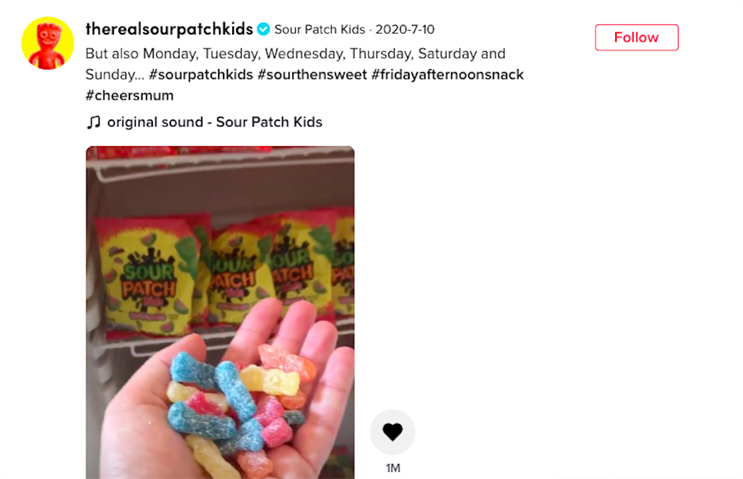 How Sour Patch Kids Became The Most Popular Snack Brand On Tiktok Pr Week