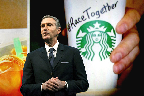 In a March 22 memo, CEO Howard Schultz lauded Race Together for starting a necessary dialogue