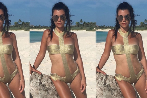 The FTC warned Kourtney Kardashian about a lack of transparency around influencer marketing and commercial relationships. [Pic courtesy of Kourtney Kardashian Twitter page.]
