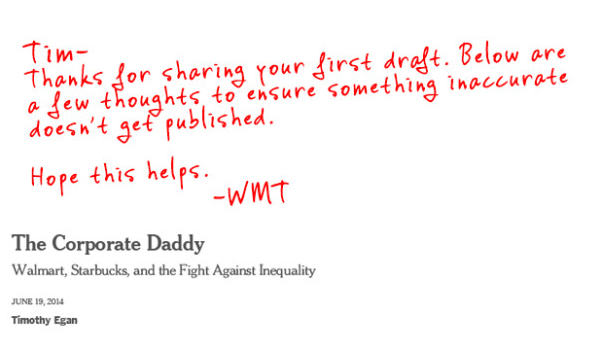 How Walmart Decided To Take A Red Pen To A New York Times Op Ed Pr Week