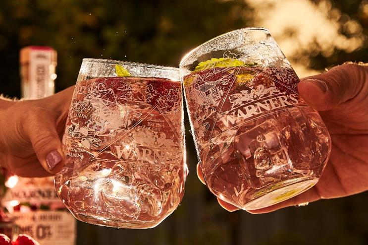 Gin brand Warner’s hires agency for PR and social