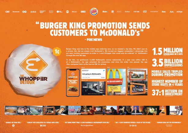 Alison Brod's Burger King work shines on Wednesday winners lists at Cannes