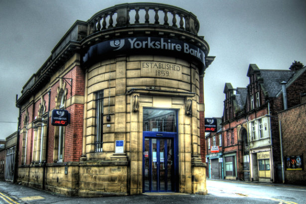 A Yorkshire Bank branch (Credit: David Locke via Flickr)