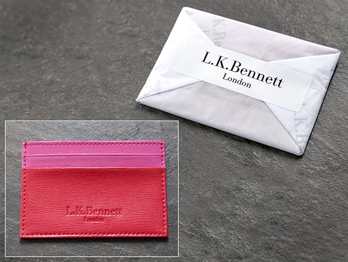 Inspiring Women conference Win a designer LK Bennett card holder