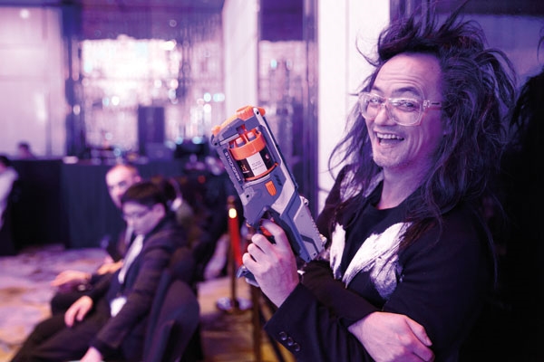 Straight shooter: Shing described a media landscape with innumerable opportunities but also short consumer attention spans.