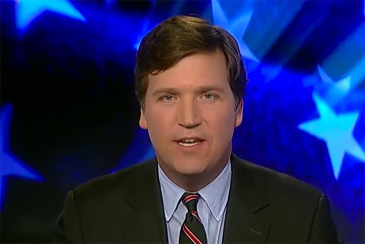 Fox News says Tucker Carlson will replace Megyn Kelly at 9 p.m.