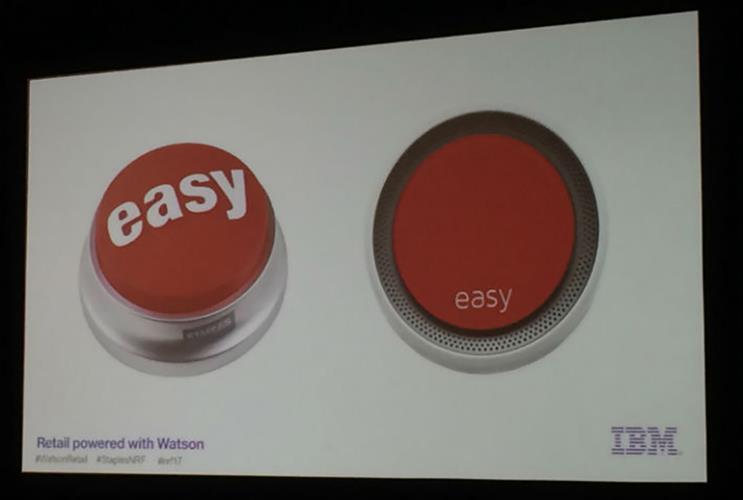 Staples builds an Alexa-like easy button
