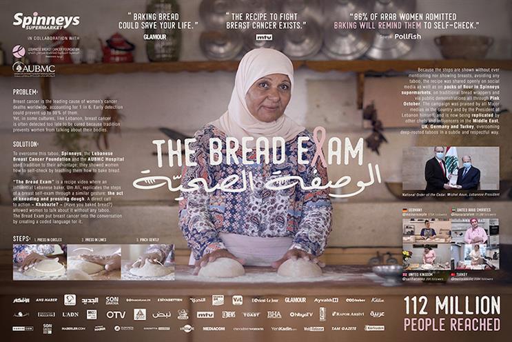 The Bread Exam was one of two Grand Prix winners in this year's PR Lions