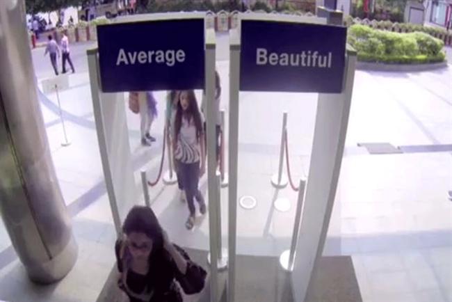 Dove challenges what it believes is an instinct to settle for average.
