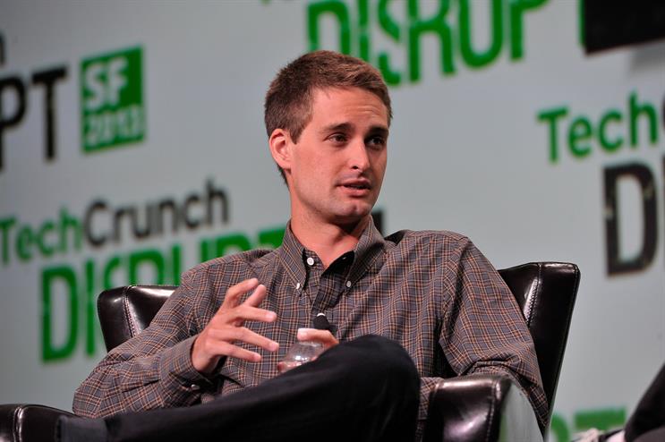 Snapchat CEO Evan Spiegal. (Photo courtesy TechCrunch via Flickr)