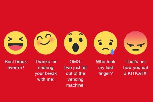 How six brands reacted to Facebook's new Reactions