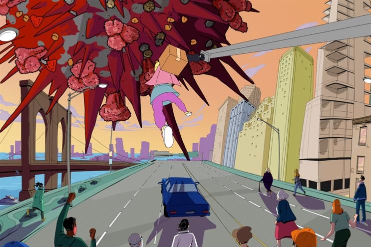 New animated Northwell Health ad shows a badass little girl uniting NY amid pandemic